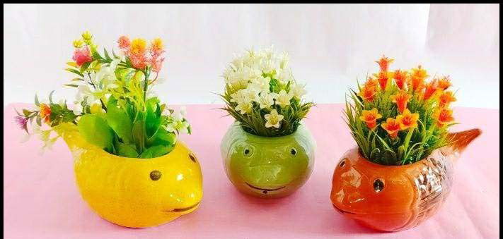 Resin Fish Planter for Garden Decor - ArtyCraftz.com