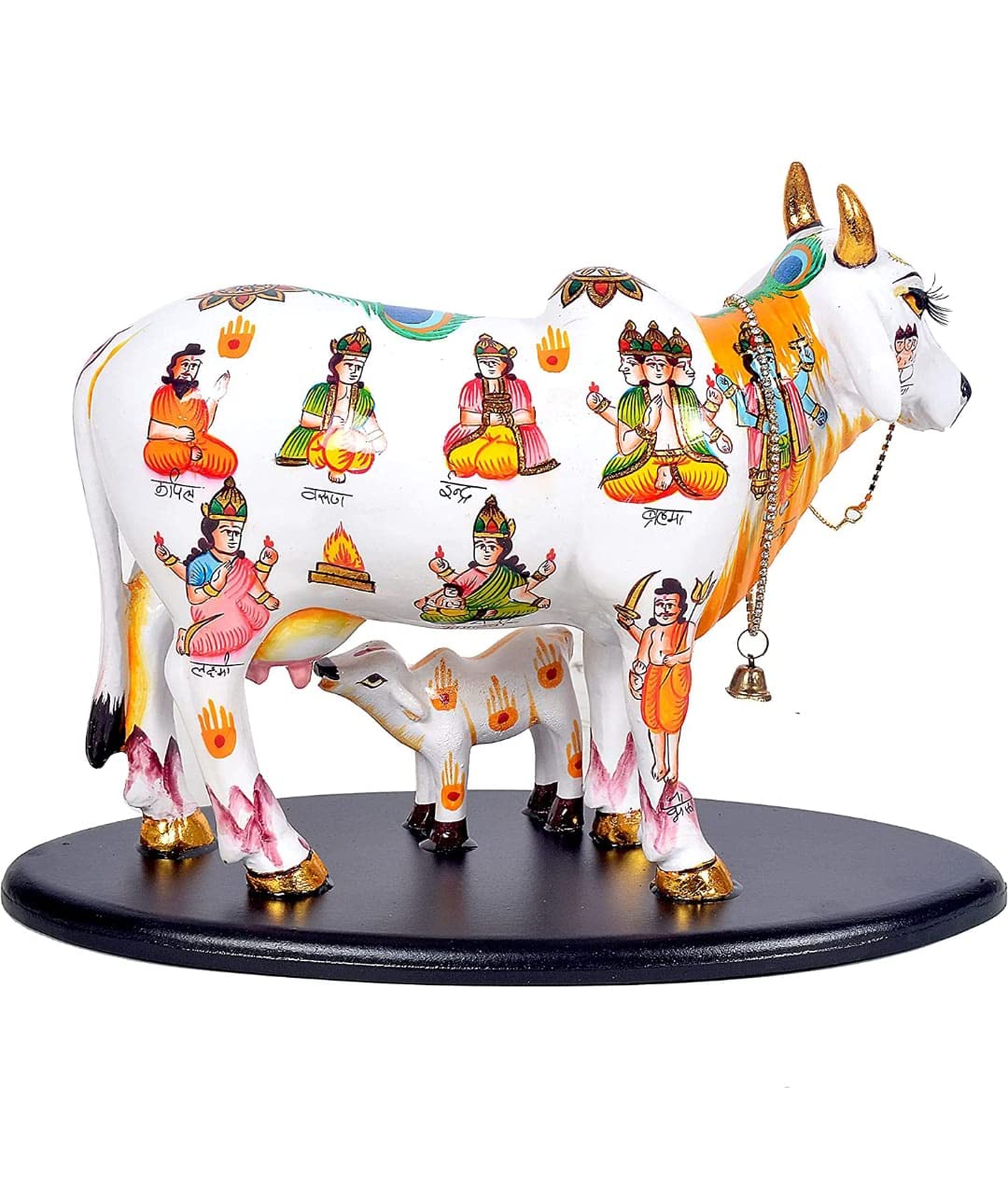 Resin Khamadhenu Showpiece-ArtyCraftz.com