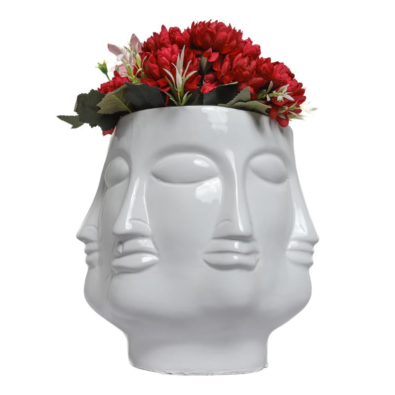 Resin Multiface Buddha Planter-ArtyCraftz.com