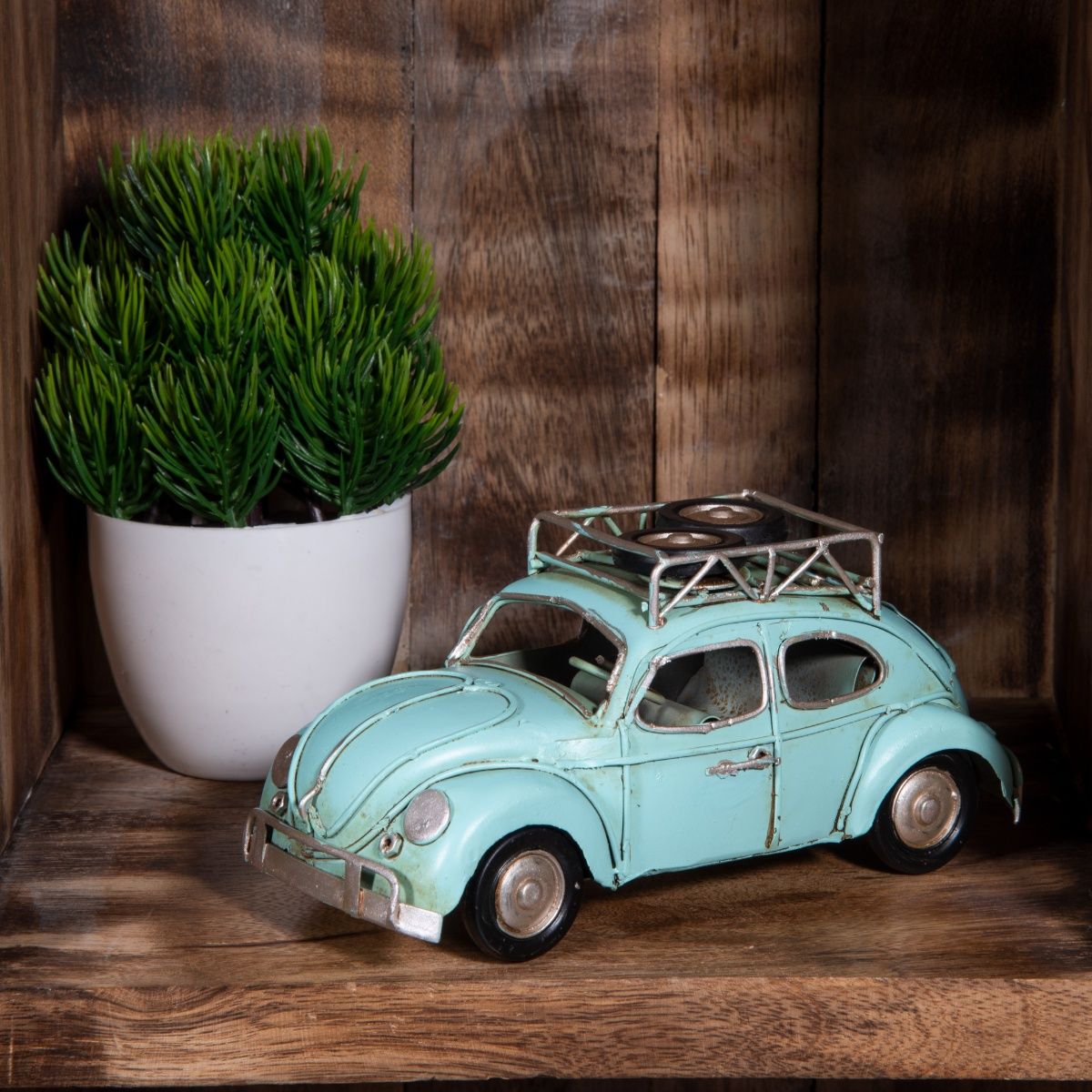 Retro Classic Beetle Car Showpiece-ArtyCraftz
