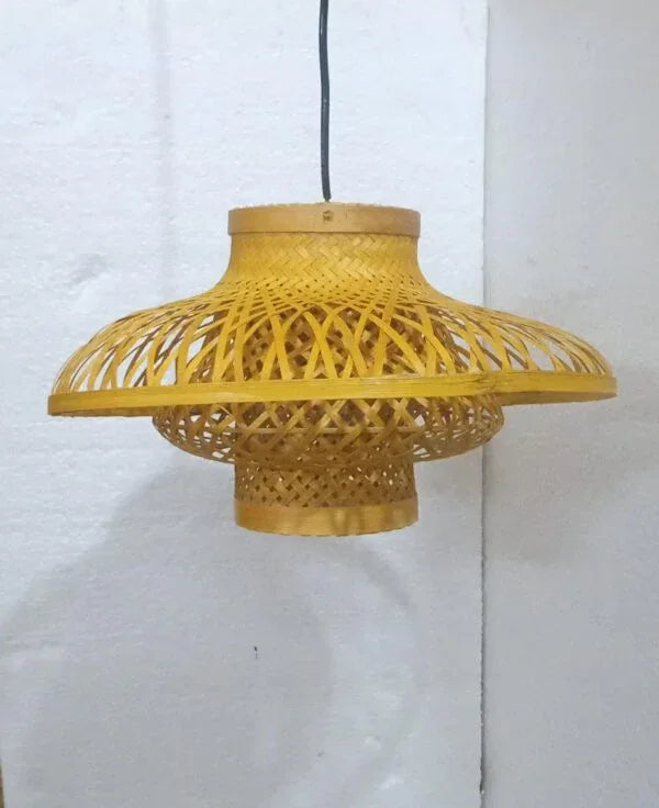 Retro Style Bamboo Lampshade-ArtyCraftz.com