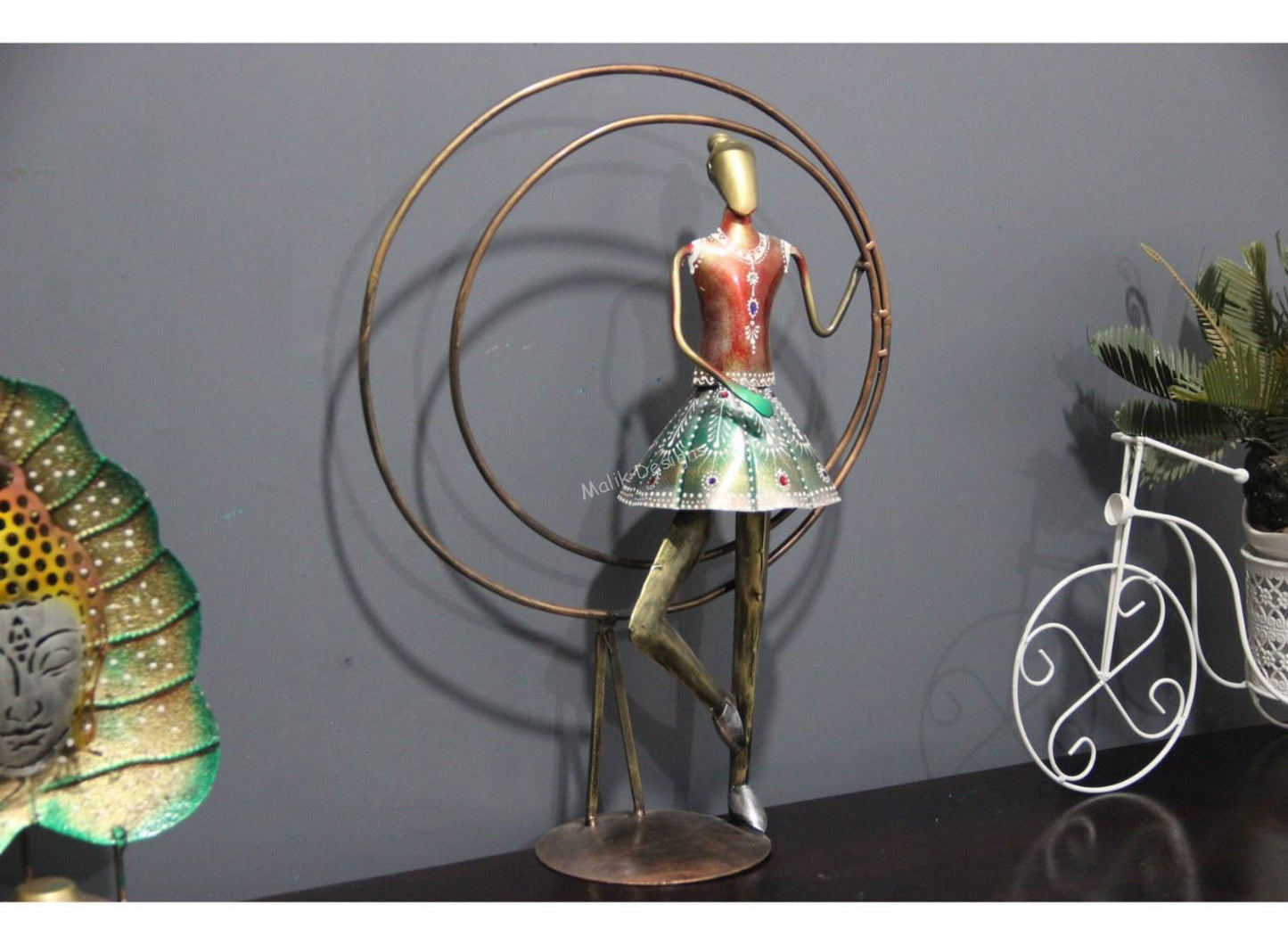 Right Seeting Doll Table Decor Showpiece Items for Living Room A Perfect fnishing This Product Looks - ArtyCraftz.com