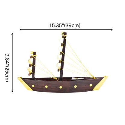 Wooden Miniature Sailing Kerala Ship