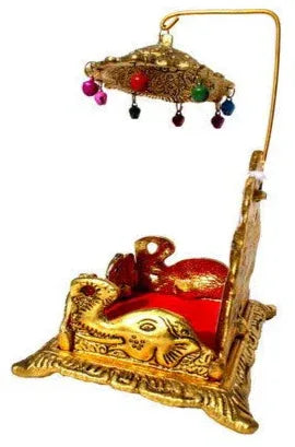 Singhasan for Laddu Gopal, Krishna Janmashtami Temple Decor - ArtyCraftz.com