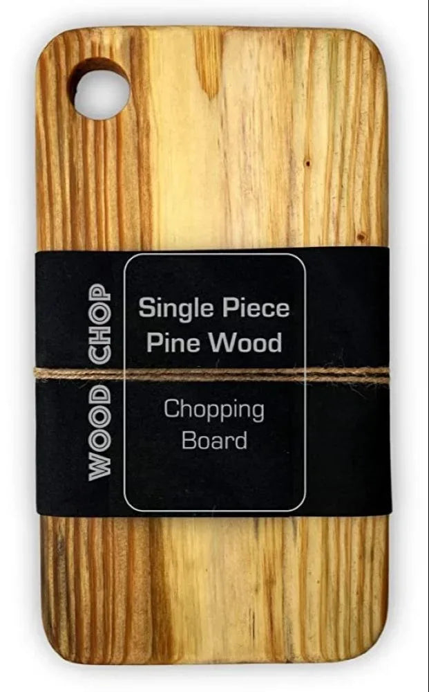 Single Solid Pine Wooden Chopping / Cutting Board, Medium - ArtyCraftz.com