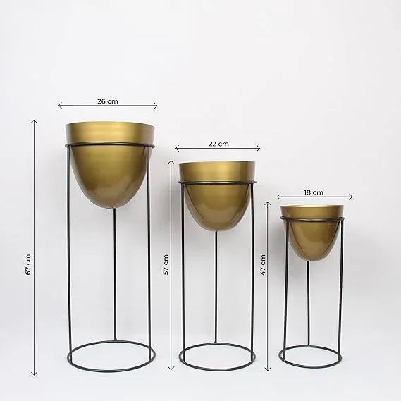 Solid Ovate Tall Planters