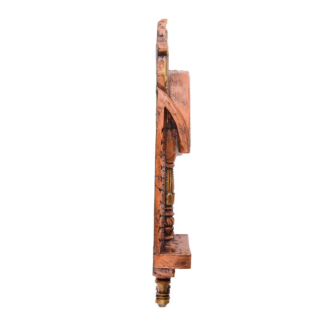 Solidwood Handpainted Copper Color Decorative Jharokha frame