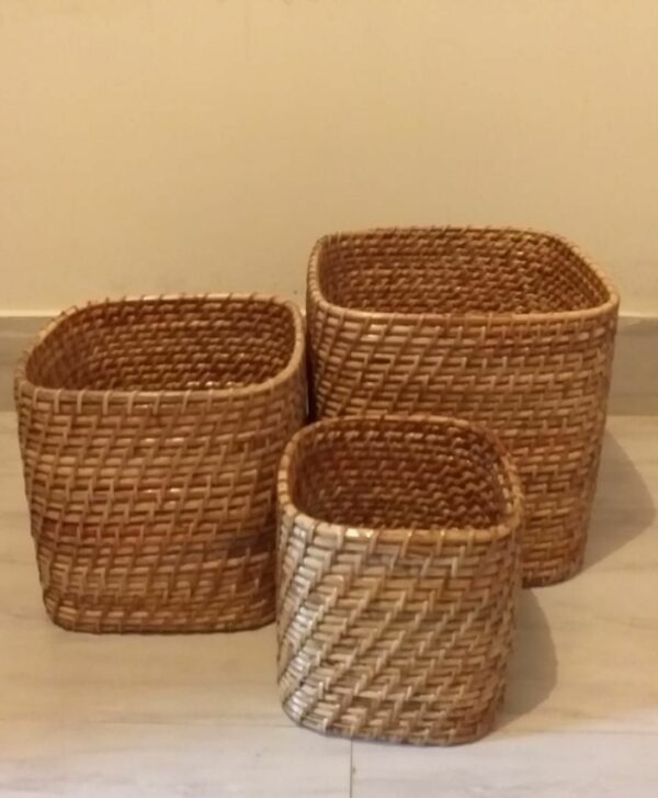 Square Cane Storage Box