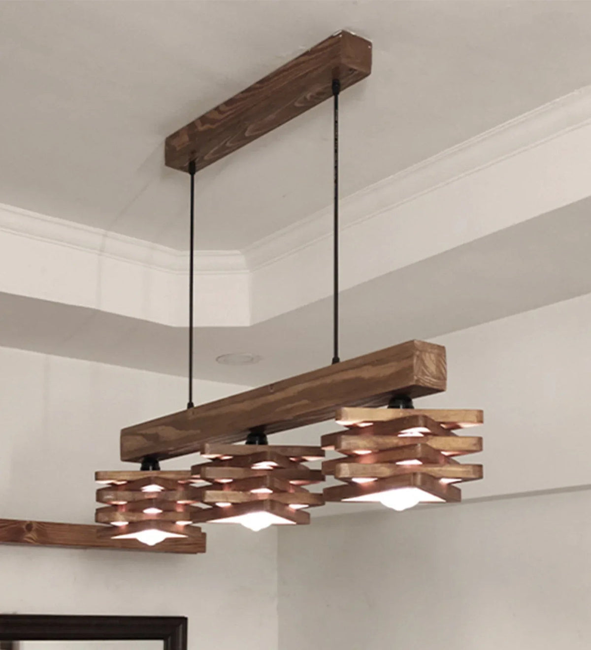 Star Brown Series Hanging Lamp-ArtyCraftz.com