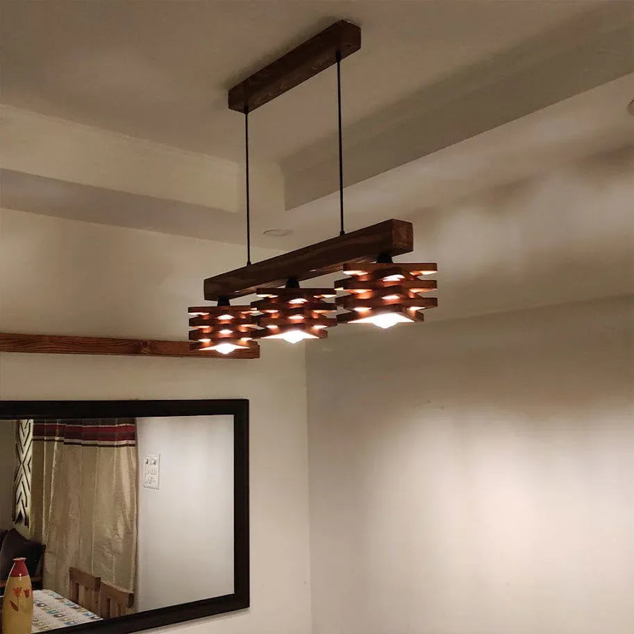 Star Brown Series Hanging Lamp - ArtyCraftz.com