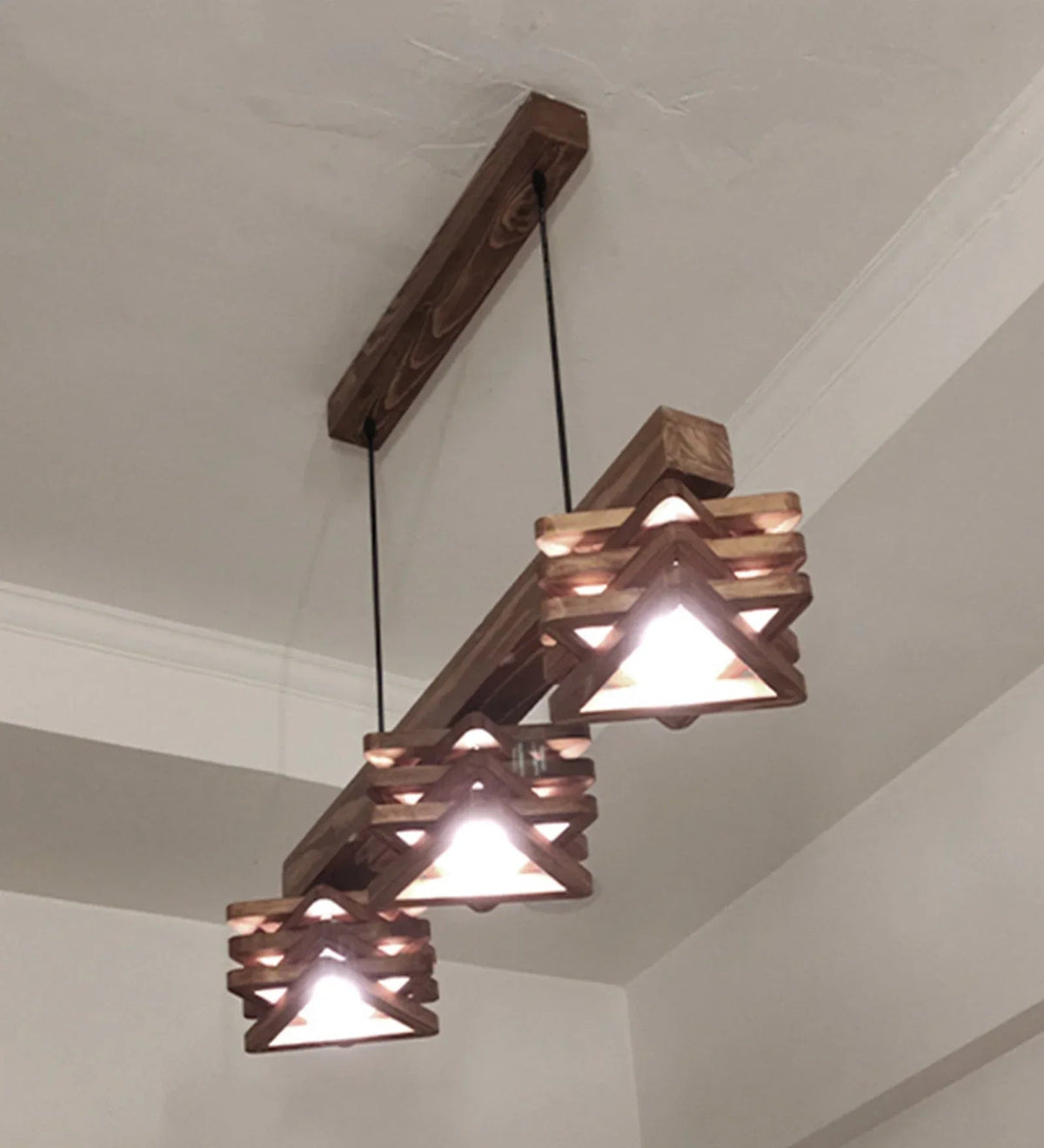 Star Brown Series Hanging Lamp-ArtyCraftz.com