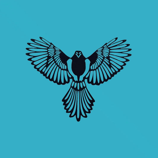 Striking Laser-Cut Gliding Hawk Wall Art-ArtyCraftz.com