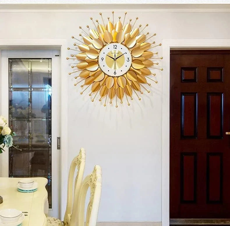 Sunflower Simple Modern Wall Clock