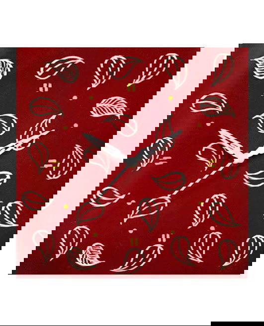 Sweet Cherry Colour Hand Painted Wall Clock Hangings - ArtyCraftz.com