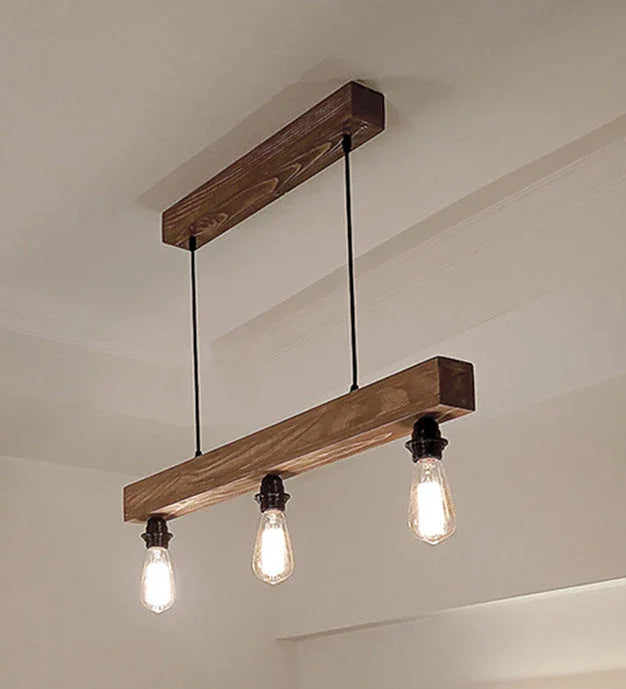 Tavern Brown Wooden Series Hanging Lamp-ArtyCraftz.com