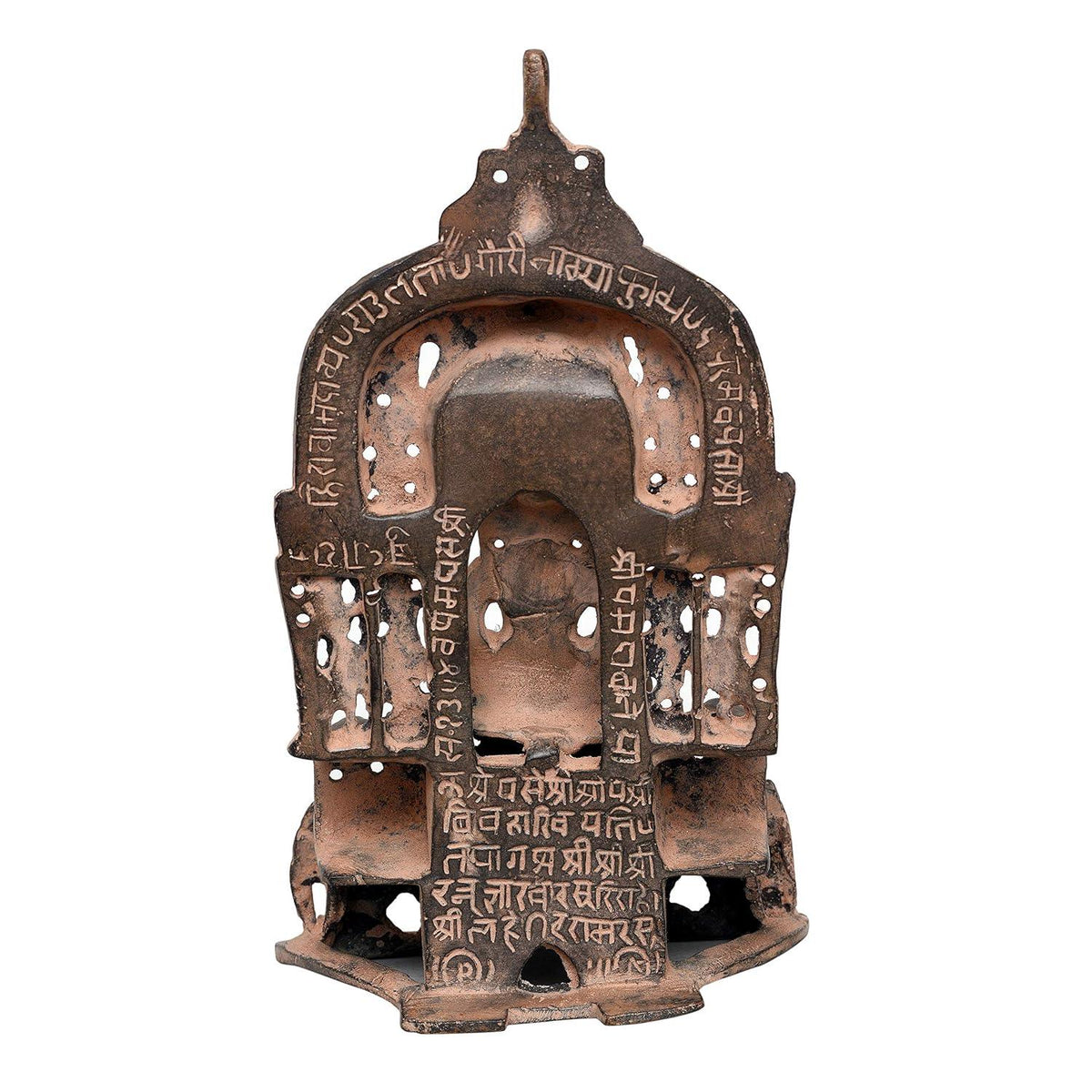 Exquisite Brass Tees Chaubisi Jain Temple Statue-ArtyCraftz.com