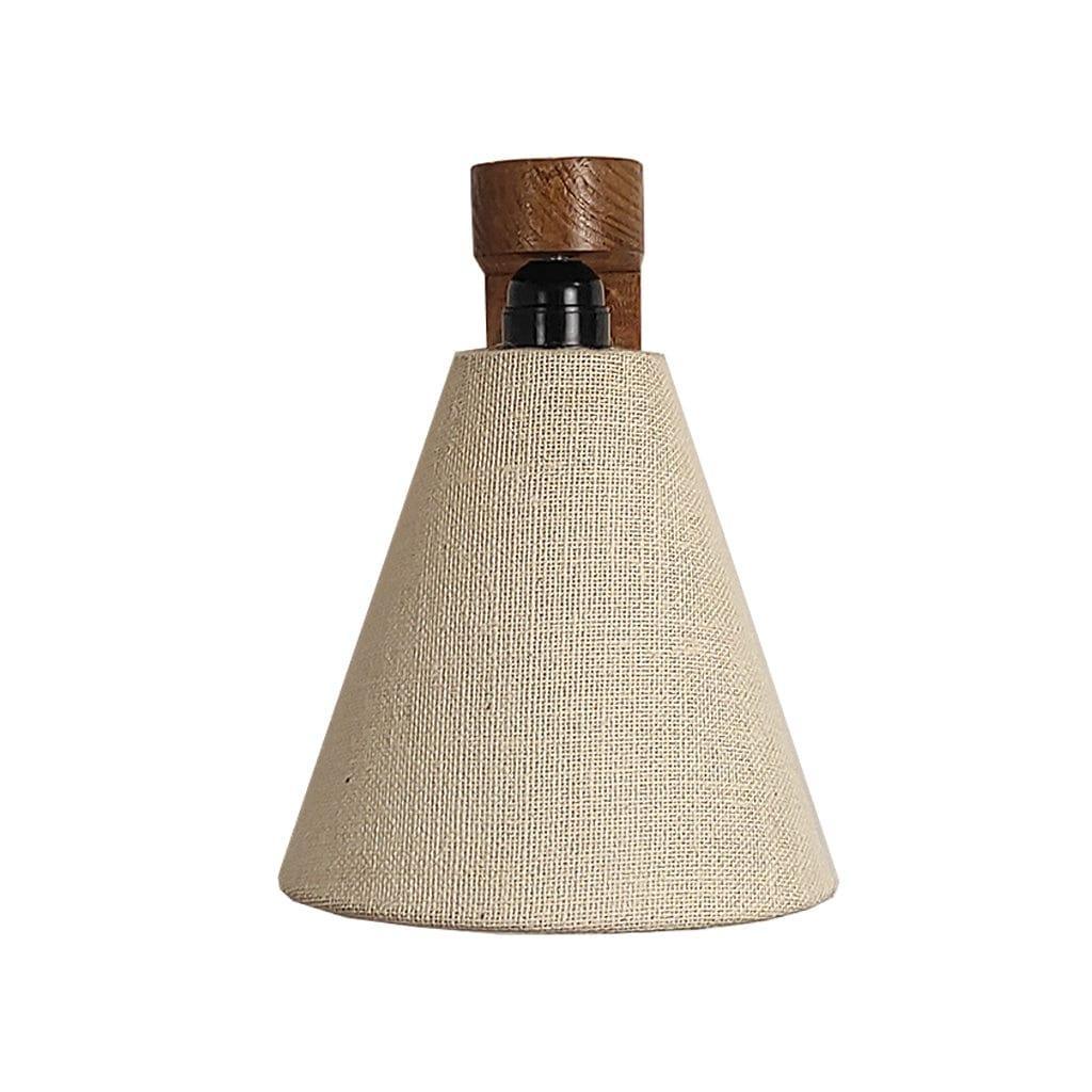 Terzo Brown Wooden Wall Lamp