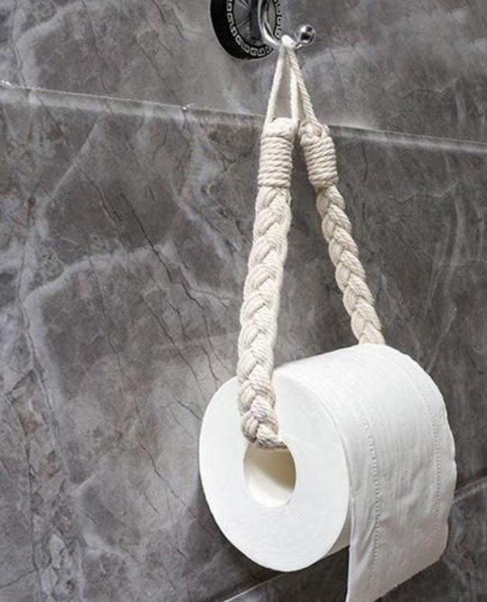 Toilet Paper Towel Hanger - ArtyCraftz.com
