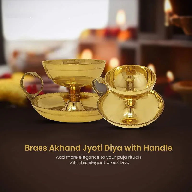 Traditional Sampath Diya with Finger Holder - ArtyCraftz.com