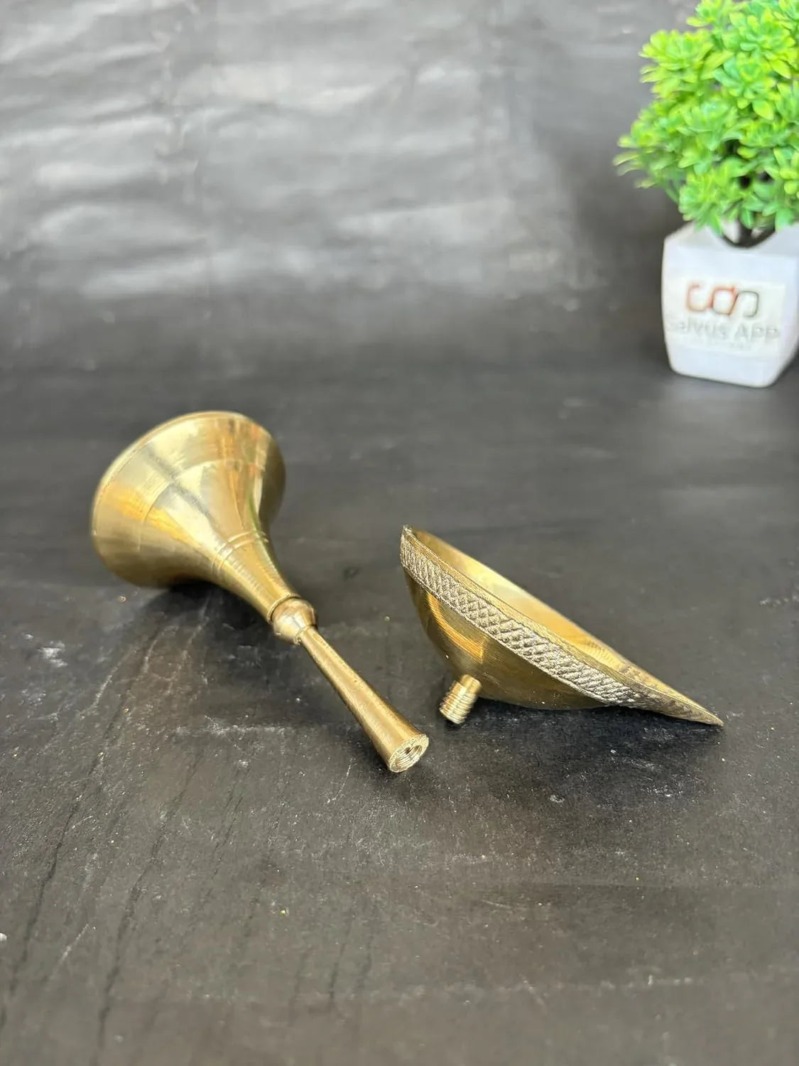 Traditional Temple Style Brass Dandi Pandeep-ArtyCraftz.com