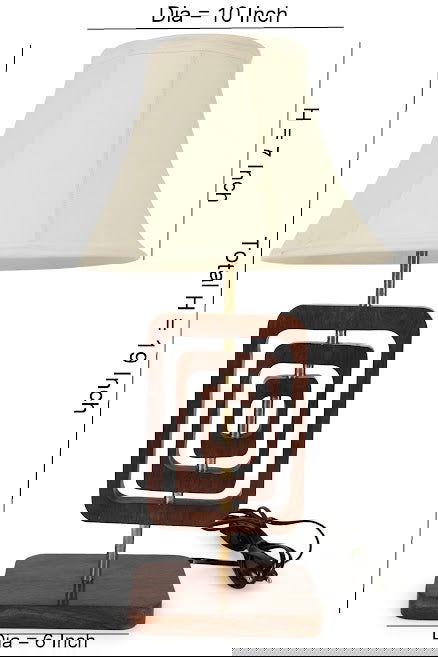 Ultimate Wooden Table Lamp In Sheesham Wood Corner Lamp - ArtyCraftz.com