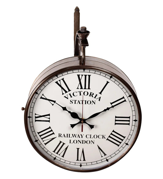 Victorian Style Railway Station Wall Clock-ArtyCraftz.com