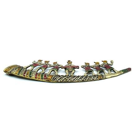 Wall Decor of Dancing Tribal Figures on Shehnai Wall Hanging