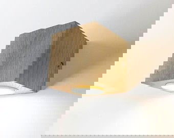 Wall Spot Light Made of Wooden - ArtyCraftz.com