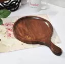 Wooden Pizza Serving Plate-ArtyCraftz