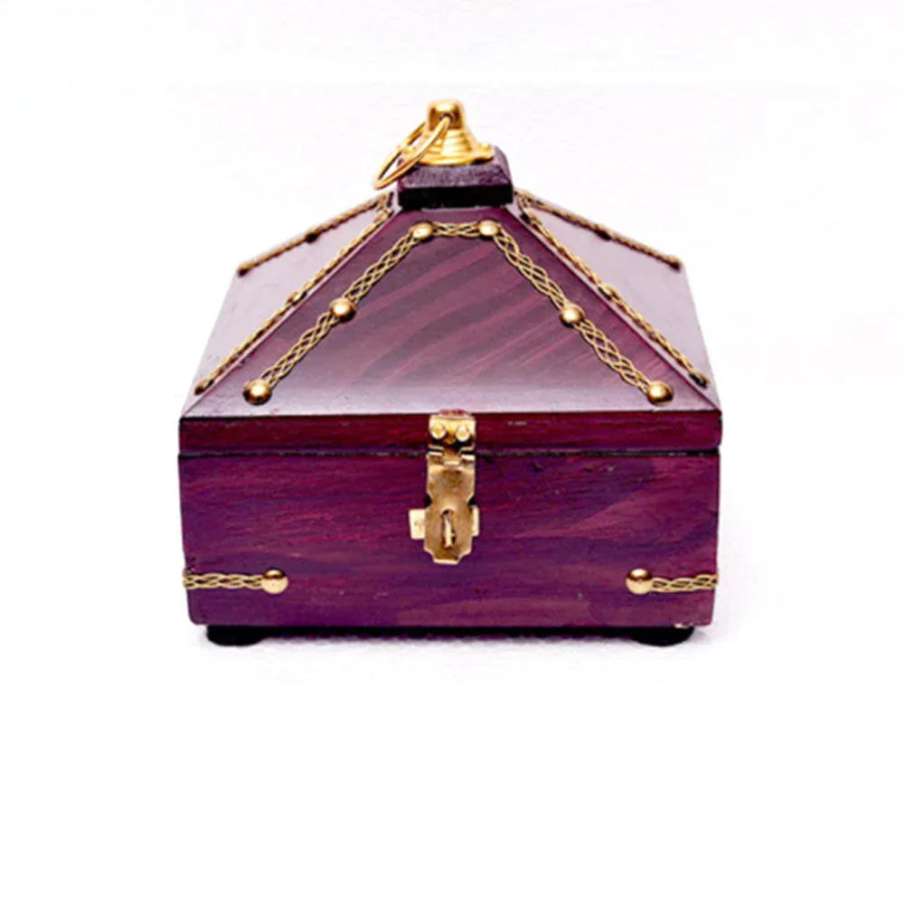 Wooden Pyramid Jewellery Box- ArtyCraftz.com