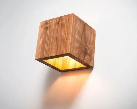 Wooden Wall Sconces, LED Wooden Lamp for Home Decoration, Night Lamp - ArtyCraftz.com