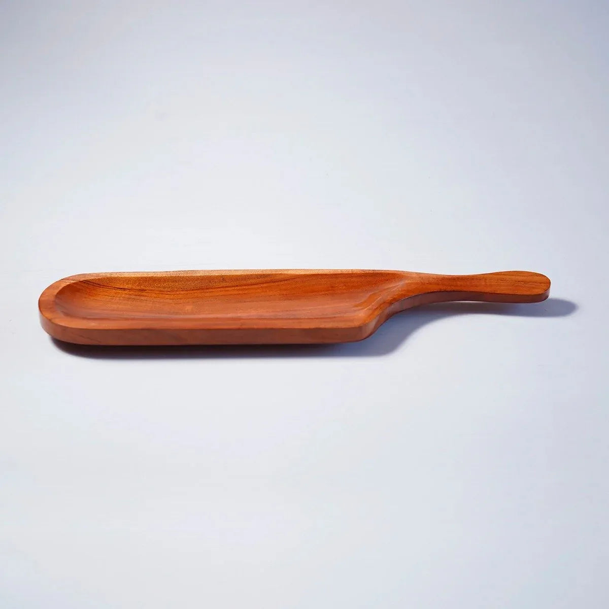 Acacia Wood Bat Tray for Serving Snacks - ArtyCraftz