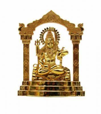 Aluminium Lord Shiv idol - ArtyCraftz