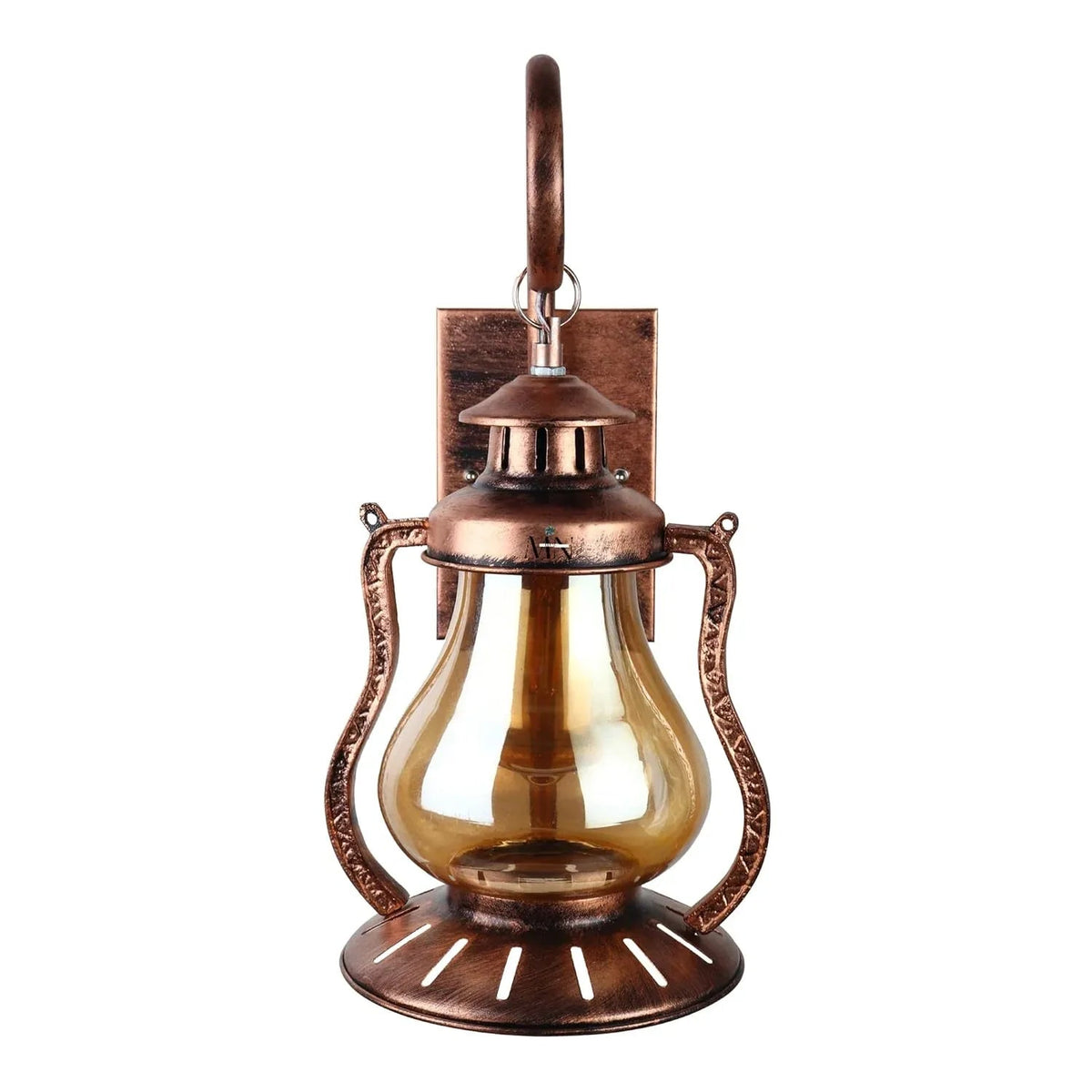 Antique Style Wall Sconce Lamp Luster Glass with Antique Finish Wall Light - ArtyCraftz