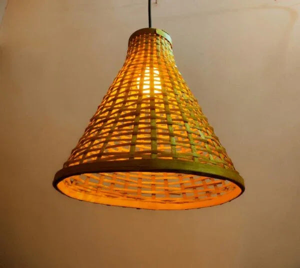Bamboo Bell look Lampshade - ArtyCraftz