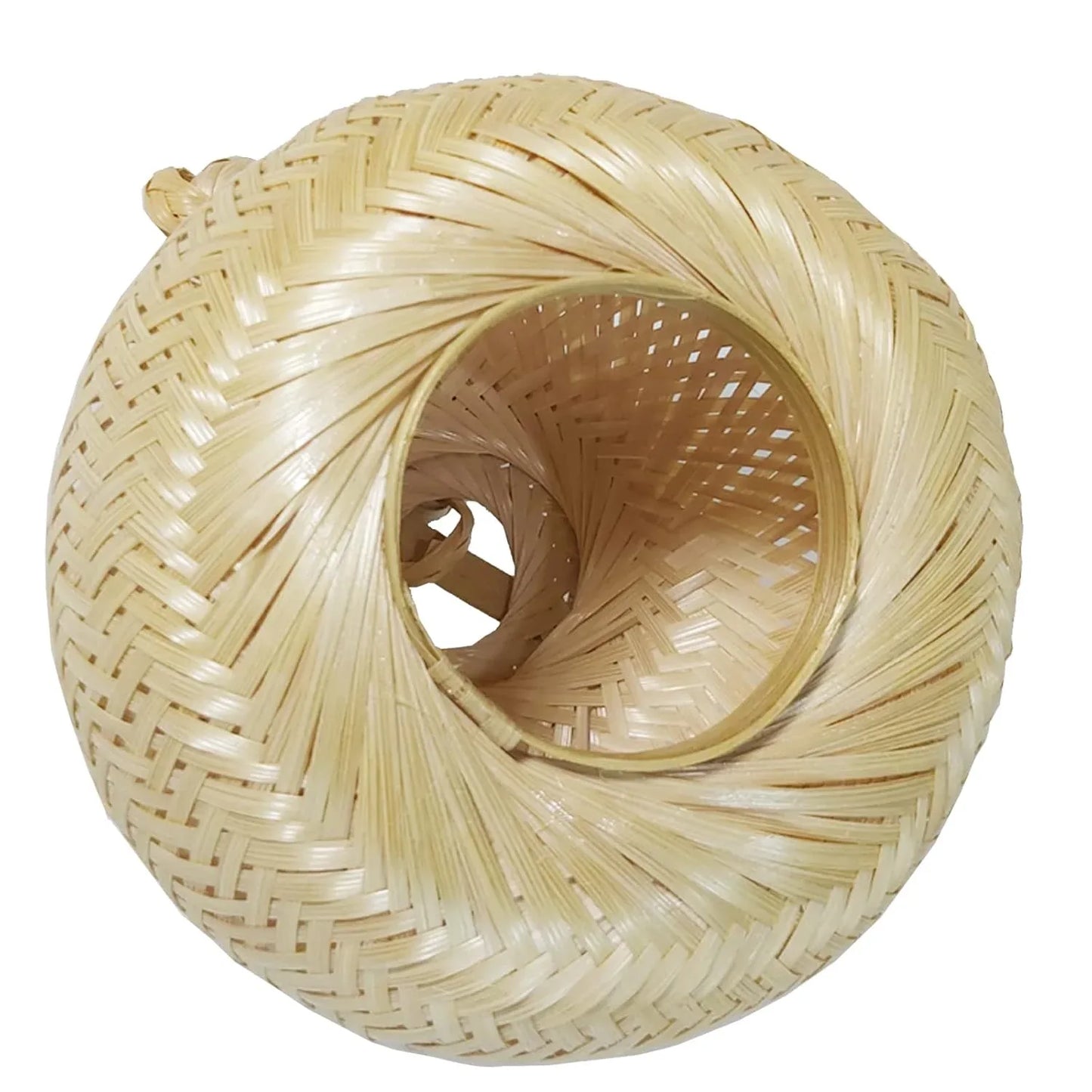 Bamboo Hanging Ball Lamp Shade - ArtyCraftz