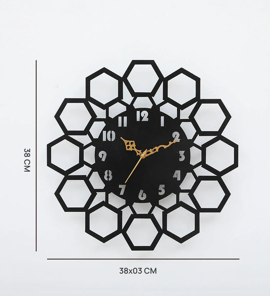 Boris Iron Designer Wall Clock - ArtyCraftz
