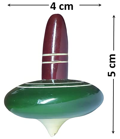 Channapatna Wooden Hand Spinning Tops - ArtyCraftz