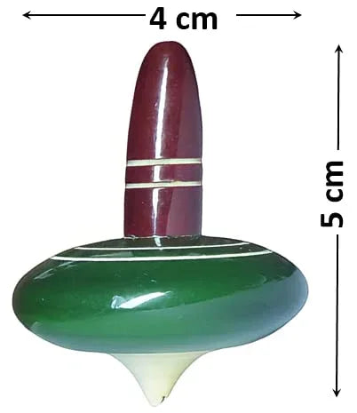 Channapatna Wooden Hand Spinning Tops - ArtyCraftz