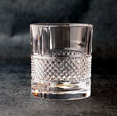 Crystal Glass Ice Bucket Set with Glasses and Tong - ArtyCraftz