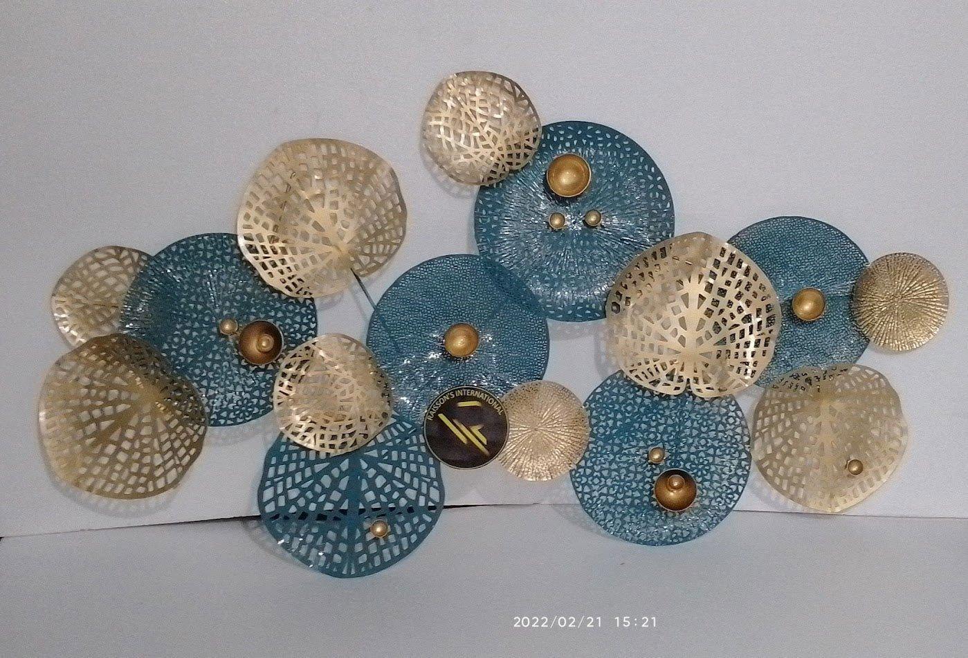 Decorative Metals Wall Hanging for Home Decor and Gifting - ArtyCraftz