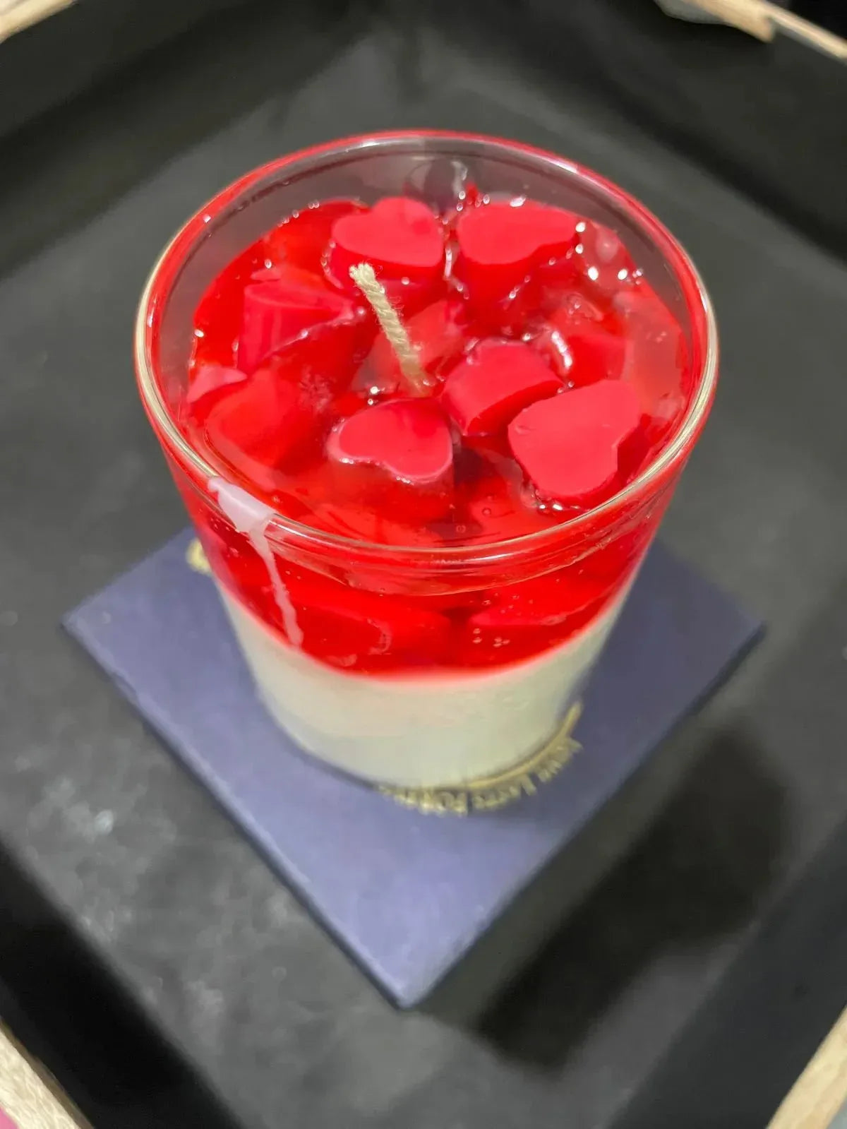 Extra Sweetheart Flame Redhurt – Romantic Gift Candle - ArtyCraftz