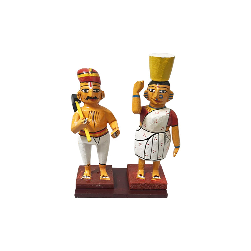 Kondapalli Bommalu Farmer Couple