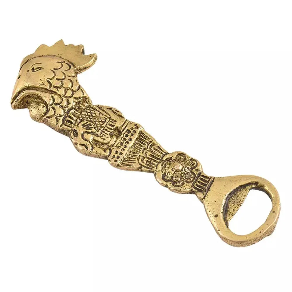 Farmhouse Brass Rooster Bottle Opener - ArtyCraftz