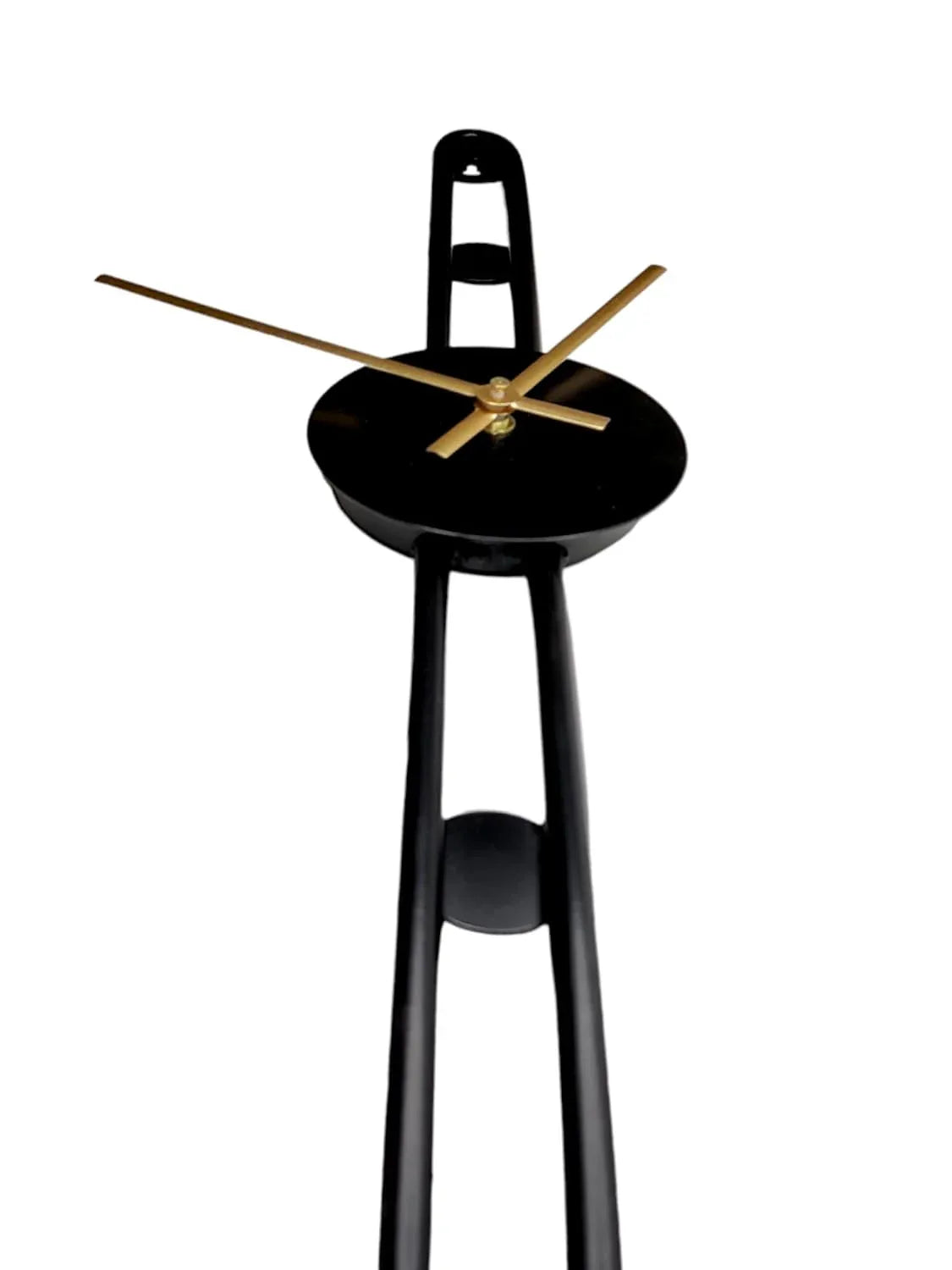 Gold Needle Metal Wall Clock - ArtyCraftz