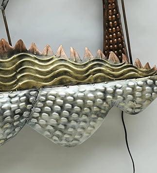 Handcrafted Metal 4 Crane Wall Decor - ArtyCraftz