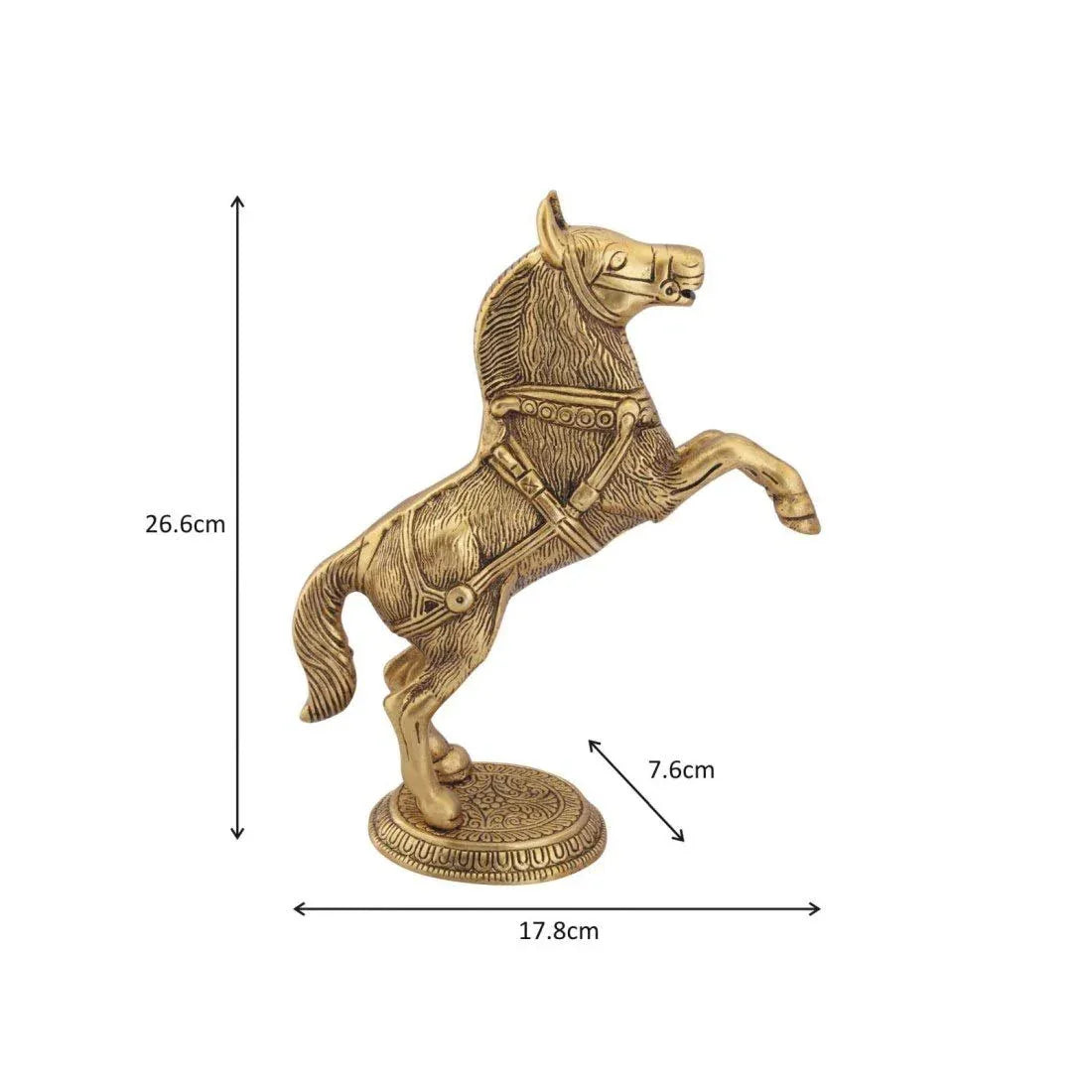 Handcrafted Metal Horse for Home Decor - ArtyCraftz