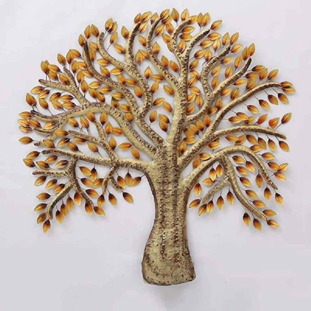 Handcrafted Metal Master Tree Wall Decor 60*3*60 Inches - ArtyCraftz.com