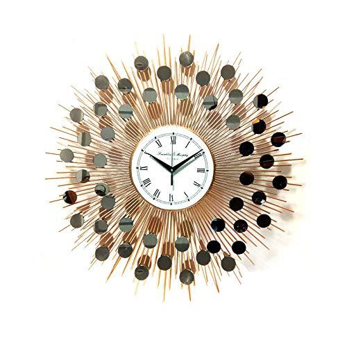 Handcrafted Metal Wall Clock 24 Inches - ArtyCraftz