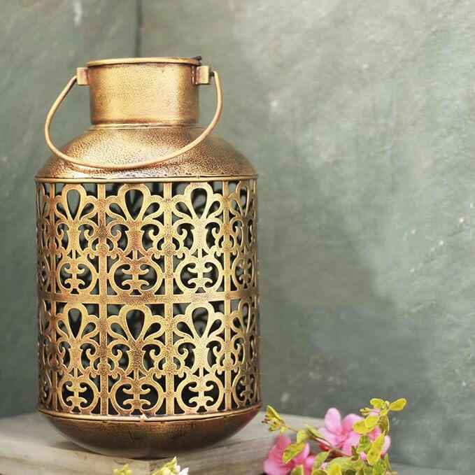 Handcrafted Barmeri Burni Pot Diya Lantern candle holder